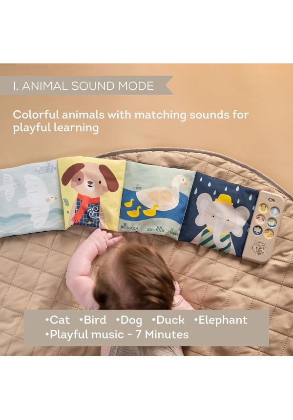 Libro Musical con efecto calmante - Taf Toys
