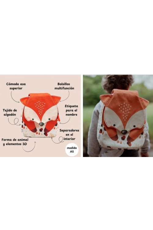 Mini Mochila Zorro Sassi