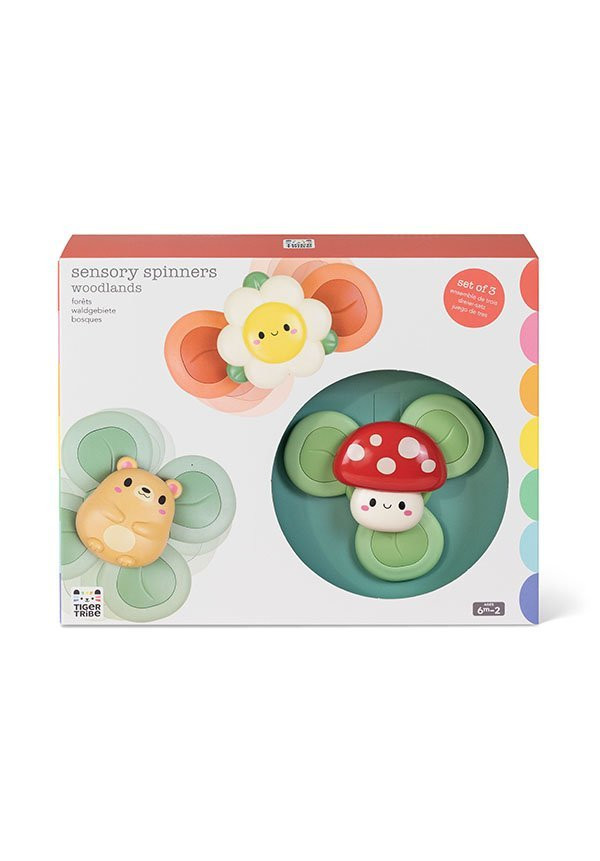 Sensory Spinners Woodland - Tiger tribe
