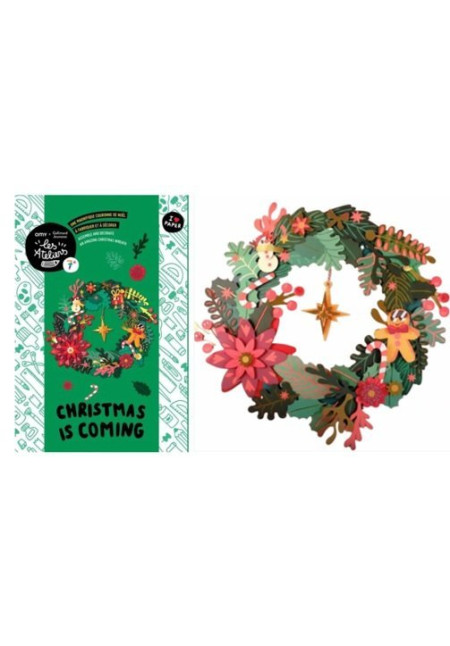DIY Corona de Navidad papel -OMY