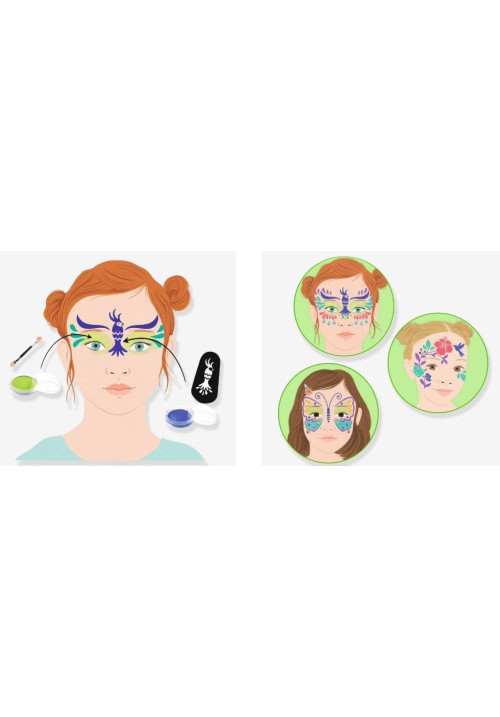 Maquillaje Rio de Janeiro /Base al agua, no tóxico - Djeco