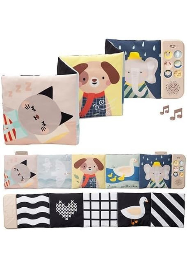 Libro Musical con efecto calmante - Taf Toys