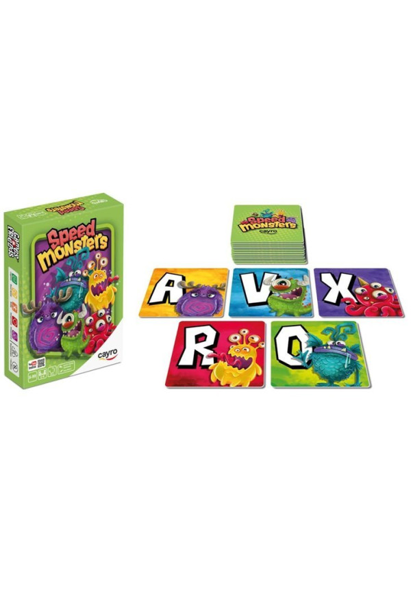 Speed Monsters - Juego de Vocabulario y Memoria - Cayro