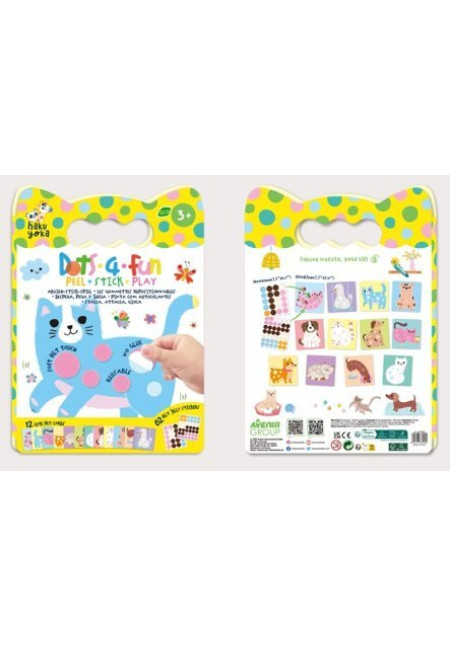 Dots 4 Fun Mascotas - Pegar, despegar y jugar - Avenir Dots 4 Fun Mascotas - Pegar, despegar y jugar - Avenir