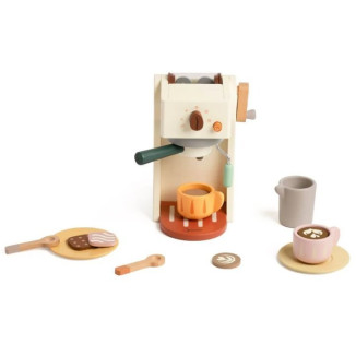 Cafetera completa Madera