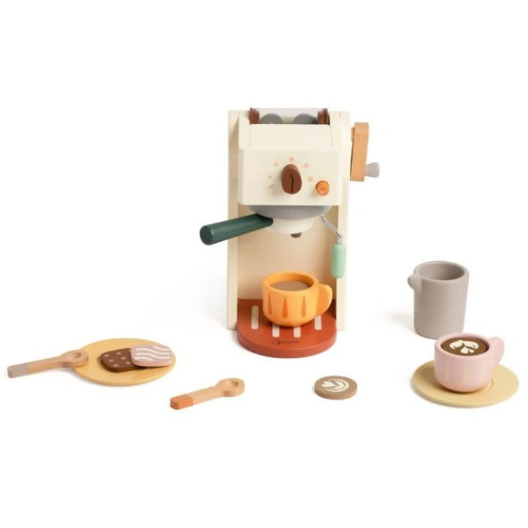 Cafetera completa Madera