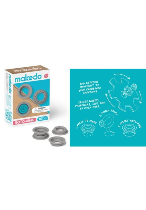 Makedo Roto- Ring -16pcs