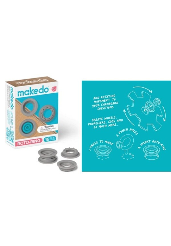 Makedo Roto- Ring -16pcs
