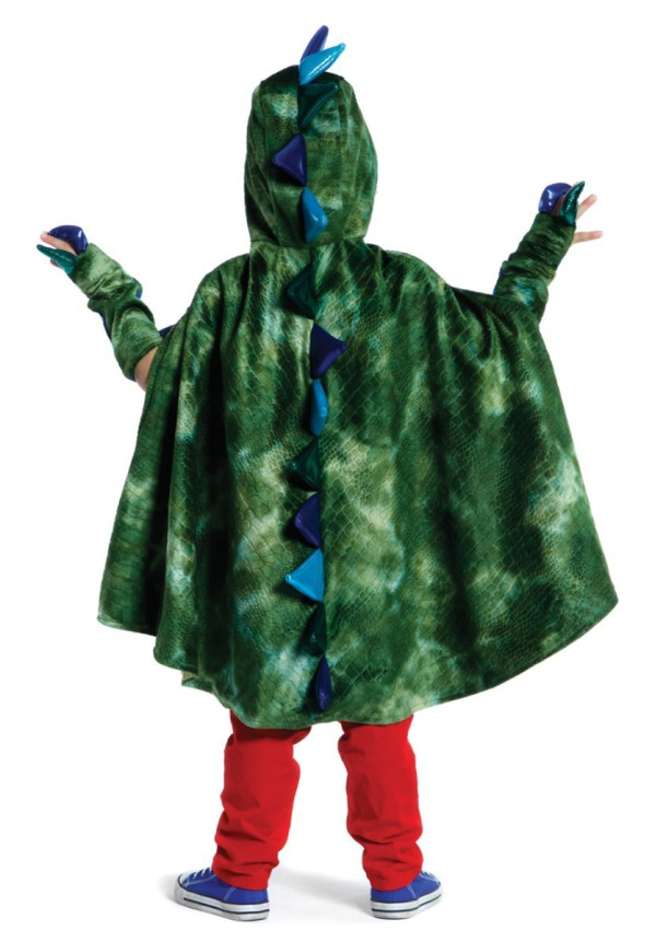 Capa dinosaurio con garras 4-6 años