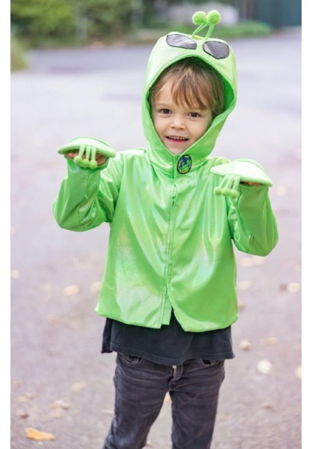 Chaqueta Galaxy Invader Hooded 4/6 años - Great Pretenders