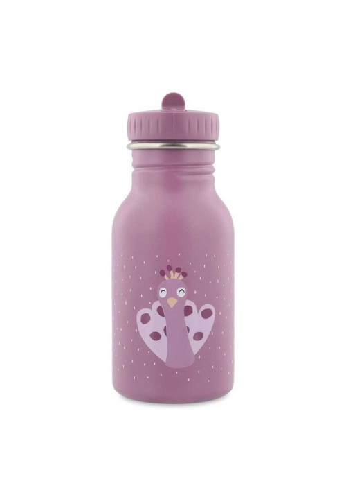 Botella 350ml Pavo Real - Acero