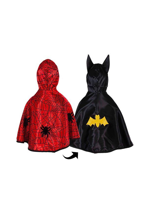 Capa Reversible Spider/Bat Bebé 12-24meses