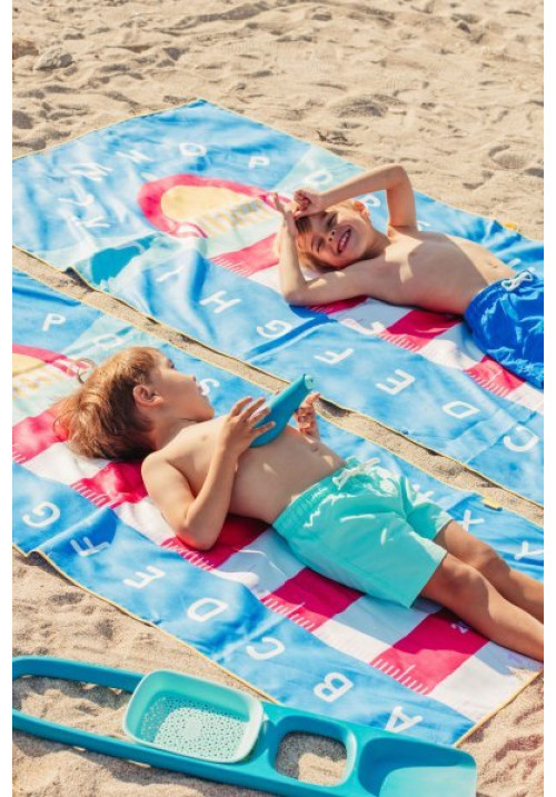 Toalla M Microfibra Lighthouse Blue