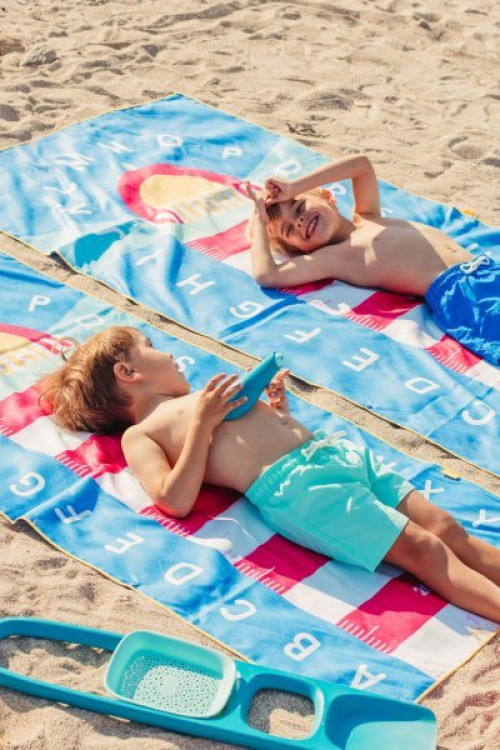 Toalla M Microfibra Lighthouse Blue