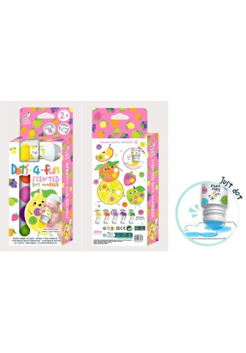 Dots 4 Fun Rotulador Punto Grueso con aroma - Avenir