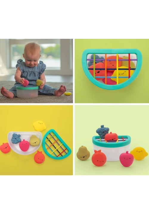 Cesta Fruta con Gomas