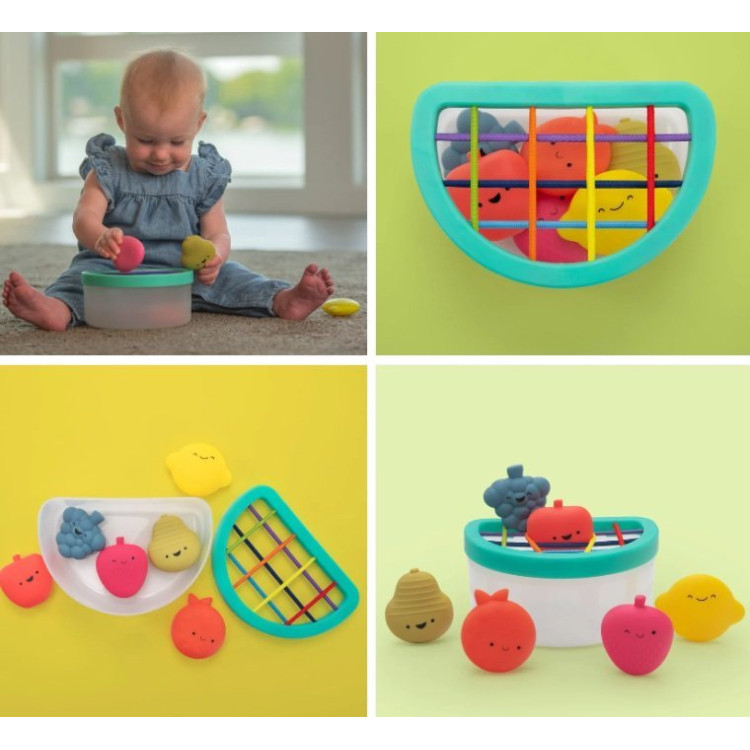 Cesta Fruta con Gomas