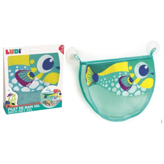 Red para baño con ventosas