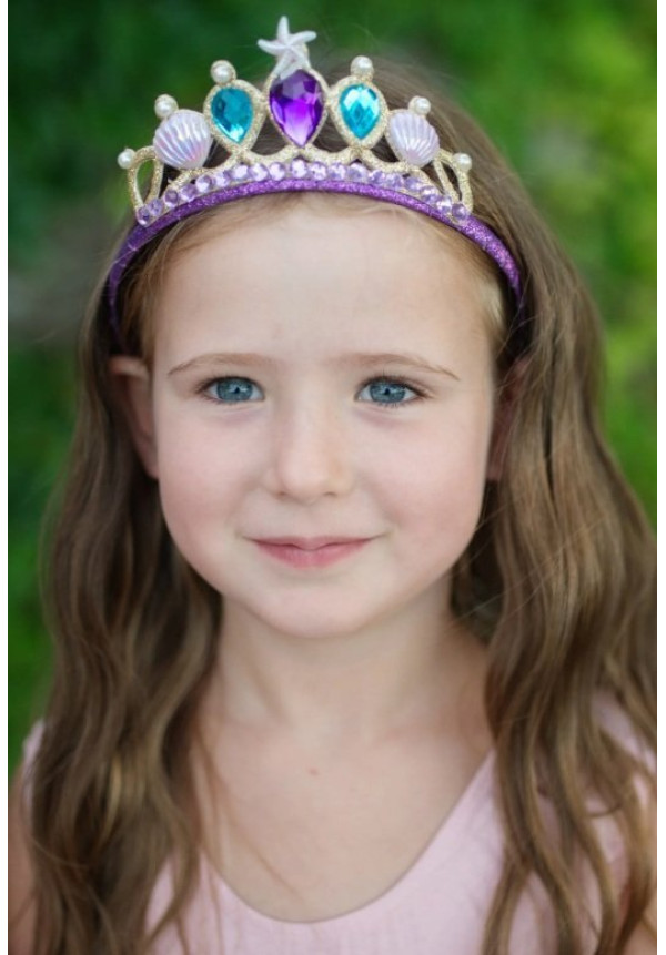 Falda Cola de Sirena y Tiara 5/6 años - Great Pretenders