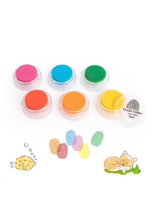 Finger Ink - Esponjas para pintar con los dedos