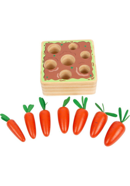 Insertar zanahorias - juego tamaño
