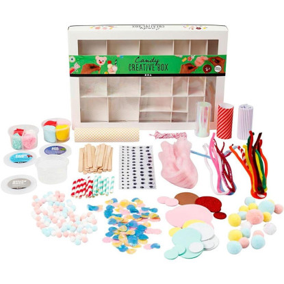 Caja de manualidades Golosinas