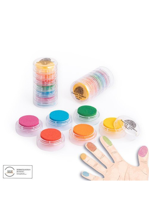 Finger Ink - Esponjas para pintar con los dedos