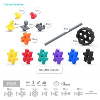 M.Basic Tech+ 130pcs