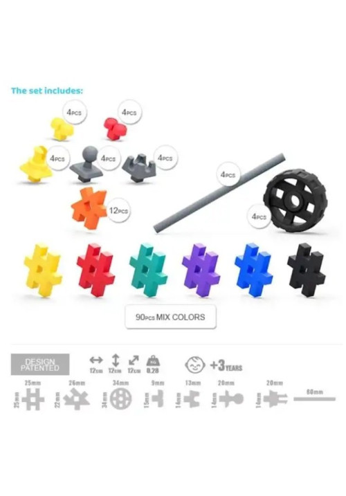 M.Basic Tech+ 130pcs