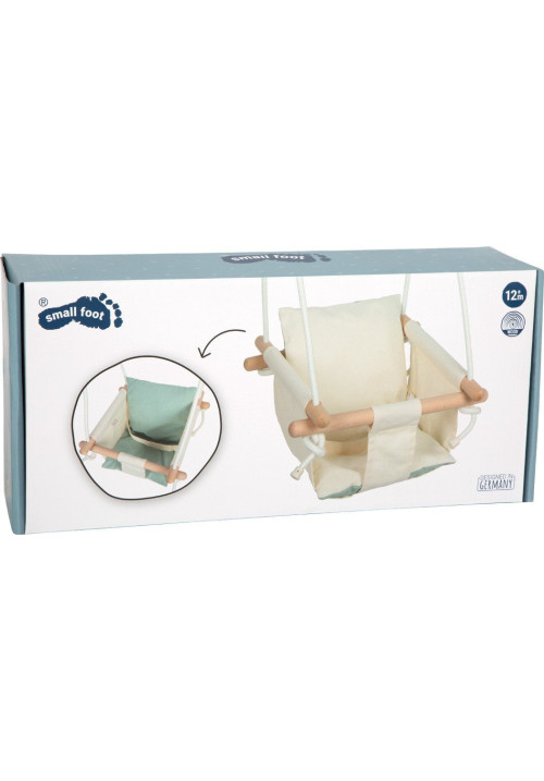 Columpio Beige Madera y Tela