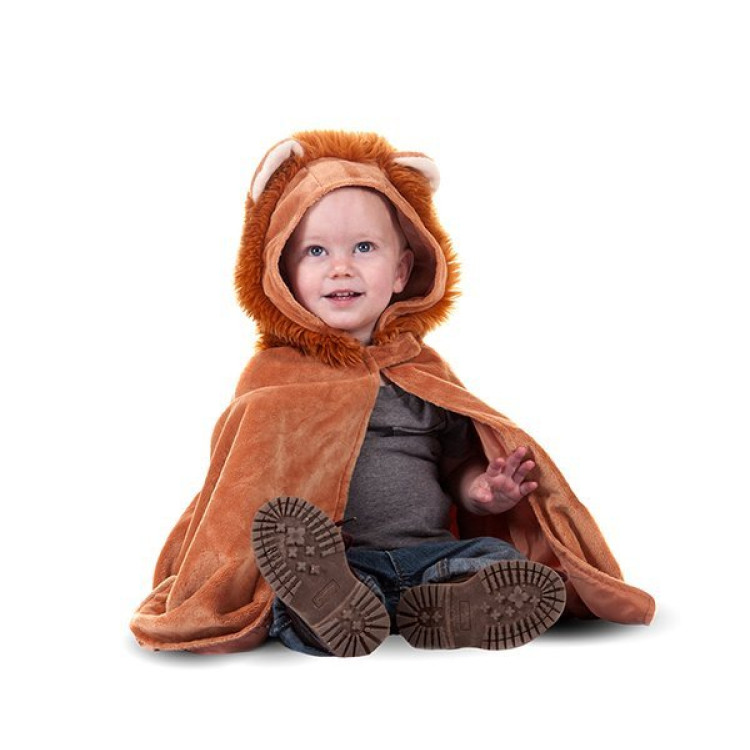 Capa Felpa León con capucha +18meses