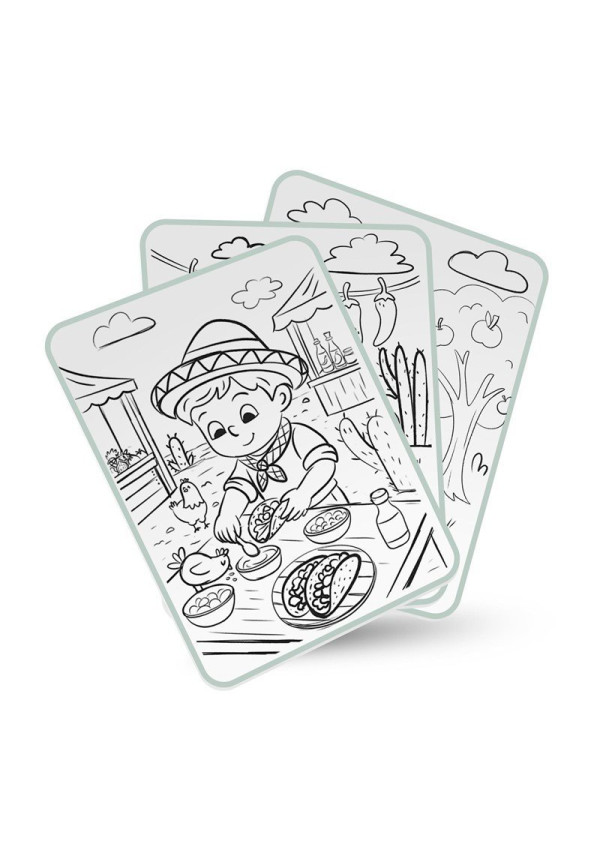 Kidydraw PAD - Comida