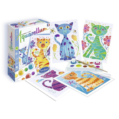 Aquarellum Mini Gatos