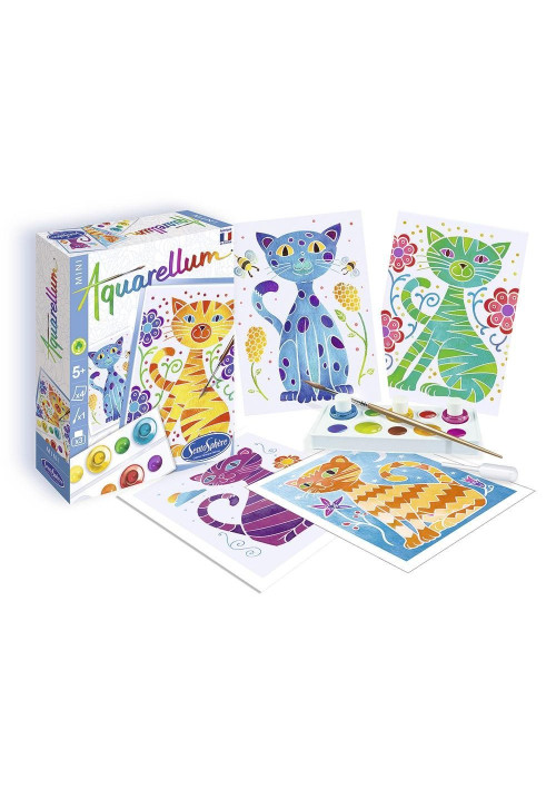 Aquarellum Mini Gatos