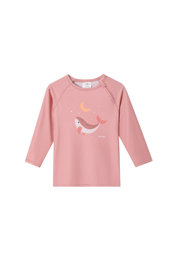 Camiseta UPF +50 Whale Pink