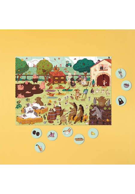 Farmtastic - Puzzle juego búsqueda