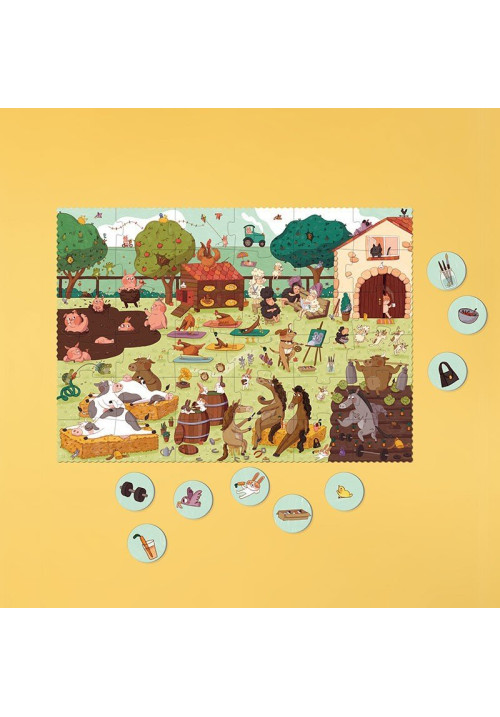 Farmtastic - Puzzle juego búsqueda