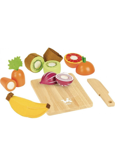 Verduras y frutas para cortar